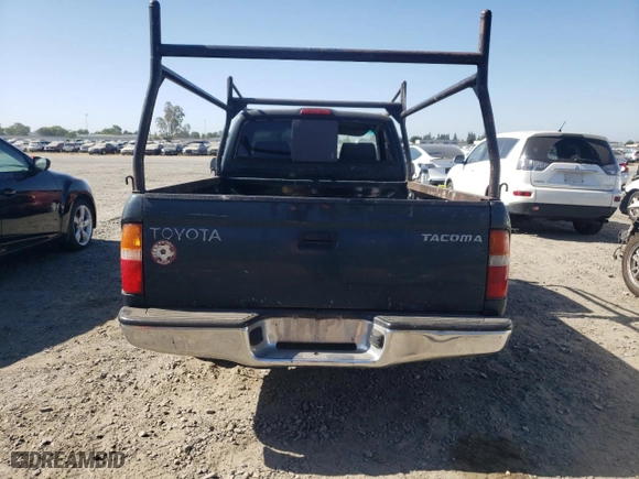 1998 Toyota Tacoma with VIN 4TANL42N4WZ036139, listed as a Copart auction lot 58991744 with 237,375 mi miles and Salvage Title. Bid and sale history available at carsss.com. Image 6.