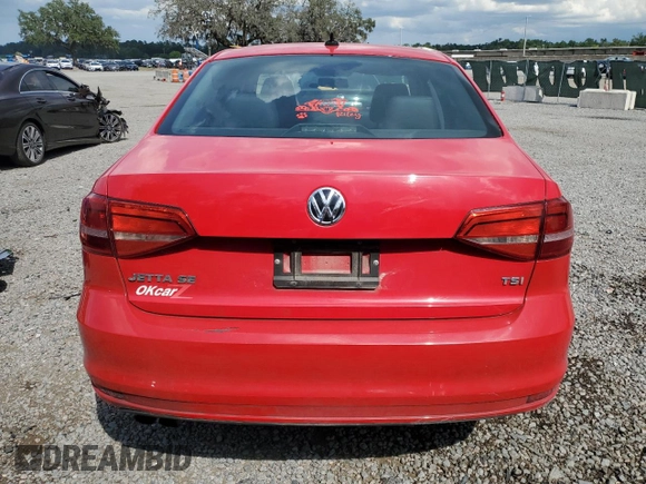 2015 Volkswagen Jetta SE with VIN 3VWD07AJ5FM302601, listed as a Copart auction lot 60657805 with Not provided miles and Clean title. Bid and sale history available at DreamBid. Image 6.