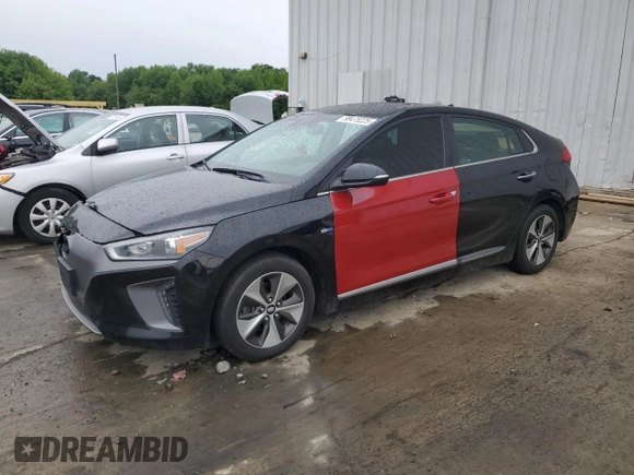 2019 Hyundai Ioniq Limited z VIN KMHC05LH5KU050010, wystawiony jako Copart lot #58475225 z przebiegiem 84 874 mil mil oraz Czysty tytuł • Clean title. Historia ofert i sprzedaży dostępna na DreamBid. Obrazek 1.