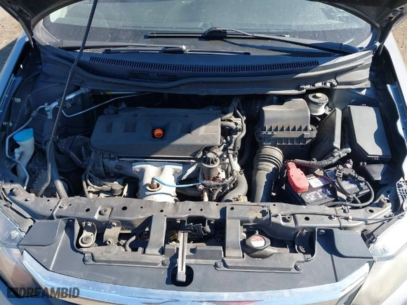 2012 Honda Civic Sdn LX with VIN 19XFB2F52CE329264, listed as a IAAI auction lot 41654894 with 110,836 mi miles. Bid and sale history available at carsss.com. Image 10.