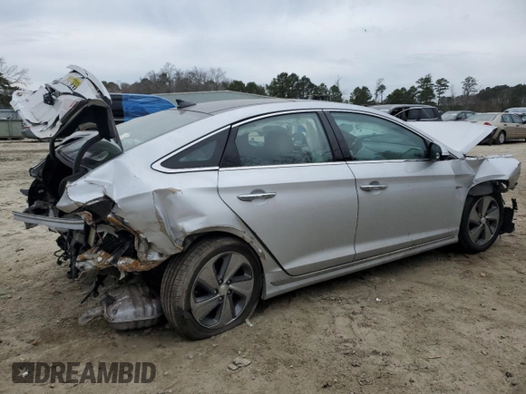 2016 Hyundai Sonata Hybrid Limited with VIN KMHE34L18GA017041, listed as a Copart auction lot 47488955 with 119,415 mi miles and Salvage Title. Bid and sale history available at carsss.com. Image 3.