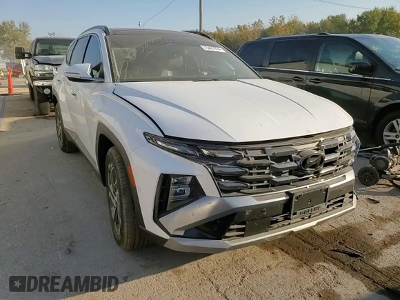 2025 Hyundai Tucson Limited with VIN 5NMJE3DE1SH443919, listed as a Copart auction lot 76407034 with 2,459 mi miles and Salvage Title. Bid and sale history available at carsss.com. Image 14.