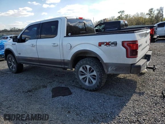 2015 Ford F-150 XLT with VIN 1FTEW1EF6FFA14370, listed as a Copart auction lot 46941585 with 222,677 mi miles and Salvage Title. Bid and sale history available at carsss.com. Image 2.