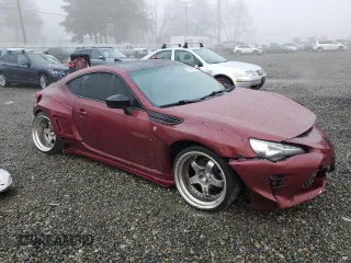 2017 Toyota 86 with VIN JF1ZNAA18H8709039, listed as a Copart auction lot 83163834 with 56,587 mi miles and Salvage Title. Bid and sale history available at carsss.com. Image 4.