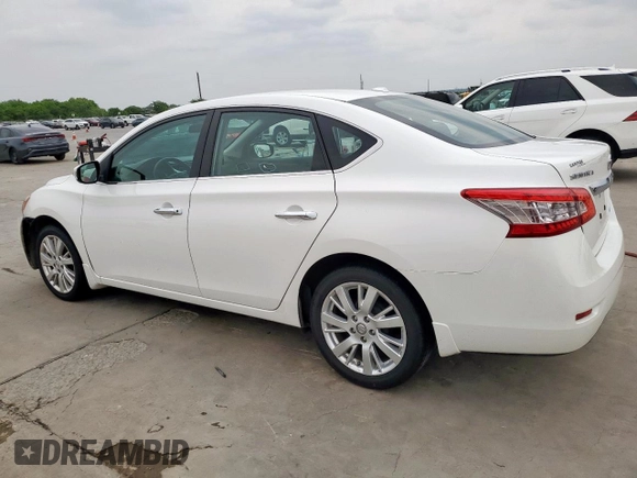 2013 Nissan Sentra SR with VIN 3N1AB7AP8DL682298, listed as a Copart auction lot 53528175 with 136,552 mi miles and Salvage Title. Bid and sale history available at DreamBid. Image 2.
