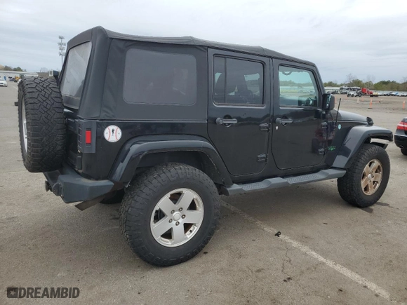 2011 Jeep Wrangler Unlimited Sahara with VIN 1J4HA5H14BL507148, listed as a Copart auction lot 52480325 with 233,835 mi miles and Clean Title. Bid and sale history available at carsss.com. Image 3.