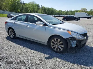 2012 Hyundai Sonata SE with VIN 5NPEC4AB8CH483605, listed as a Copart auction lot 52008945 with 135,374 mi miles and Salvage Title. Bid and sale history available at carsss.com. Image 4.