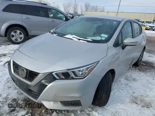 2021 Nissan Versa SV with VIN 3N1CN8EV5ML850350, listed as a IAAI auction lot 41338407 with 88,681 mi miles and . Bid and sale history available at carsss.com. Image 17.