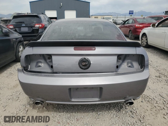 2006 Ford Mustang GT Deluxe with VIN 1ZVFT82H065218192, listed as a Copart auction lot 61077375 with 172,555 mi miles and Salvage title. Bid and sale history available at DreamBid. Image 6.
