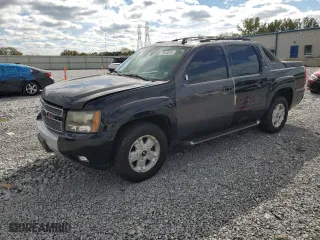 2007 Chevrolet Avalanche LT w/3LT with VIN 3GNFK12357G318484, listed as a Copart auction lot 73635854 with 186,790 mi miles and Salvage Title. Bid and sale history available at carsss.com. Image 1.
