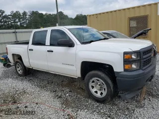 2014 Chevrolet Silverado 1500 Work Truck with VIN 3GCPCPEH3EG392083, listed as a Copart auction lot 67304844 with 122,013 mi miles and Salvage Title. Bid and sale history available at carsss.com. Image 4.