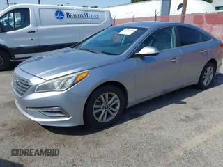 2015 Hyundai Sonata Eco z VIN 5NPE24AAXFH159358, wystawiony jako IAAI lot #42552938 z przebiegiem 152 207 mil mil oraz . Historia ofert i sprzedaży dostępna na DreamBid. Obrazek 2.