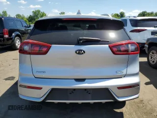 2017 Kia Niro Touring Launch Edition with VIN KNDCC3LC2H5095350, listed as a Copart auction lot 56462244 with 45,120 mi miles and Salvage Title. Bid and sale history available at carsss.com. Image 6.
