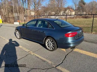 2015 Audi A4 Premium Plus with VIN WAUFFAFL6FN025221, listed as a Copart auction lot 52960335 with 179,078 mi miles and Clean Title. Bid and sale history available at carsss.com. Image 3.