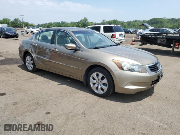 2008 Honda Accord EX-L z VIN 1HGCP26808A104691, wystawiony jako Copart lot #60058365 z przebiegiem 125 528 mil mil oraz Szkoda całkowita • Salvage title. Historia ofert i sprzedaży dostępna na DreamBid. Obrazek 4.
