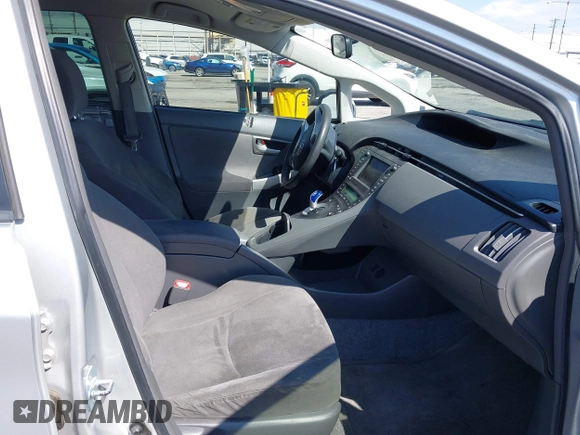 2011 Toyota Prius I with VIN JTDKN3DU3B0283148, listed as a IAAI auction lot 41745665 with 166,688 mi miles. Bid and sale history available at carsss.com. Image 5.