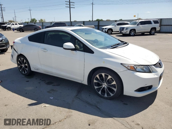 2013 Honda Civic Si with VIN 2HGFG4A59DH705373, listed as a Copart auction lot 55638895 with 125,693 mi miles and Salvage title. Bid and sale history available at DreamBid. Image 4.