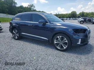 2023 Audi Q7 Prestige with VIN WA1VXBF75PD022526, listed as a Copart auction lot 61075745 with 18,307 mi miles and Salvage title. Bid and sale history available at DreamBid. Image 4.