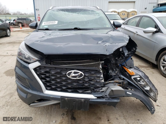 2020 Hyundai Tucson SEL with VIN KM8J3CAL8LU095809, listed as a Copart auction lot 42046463 with 69,093 mi miles. Bid and sale history available at carsss.com. Image 5.