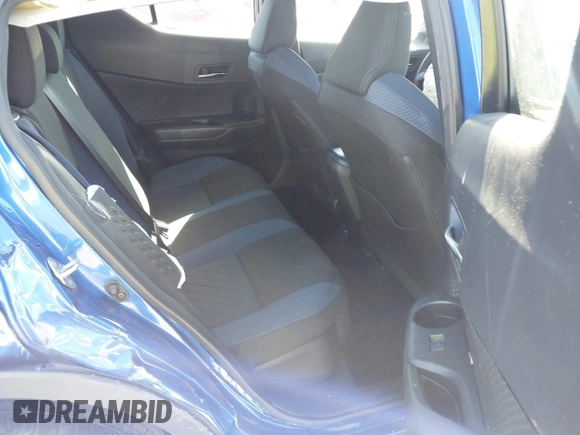 2021 Toyota C-HR LE with VIN JTNKHMBX0M1118192, listed as a IAAI auction lot 41805188 with 67,101 mi miles and . Bid and sale history available at DreamBid. Image 8.