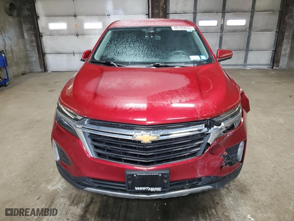 2023 Chevrolet Equinox LT with VIN 3GNAXUEG6PS129304, listed as a Copart auction lot 48183655 with 55,406 mi miles and Salvage Title. Bid and sale history available at carsss.com. Image 5.