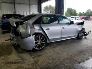 2015 Audi S4 Premium Plus with VIN WAUBGAFL9FA090969, listed as a Copart auction lot 68854794 with 0 mi miles and Salvage Title. Bid and sale history available at carsss.com. Image 3.