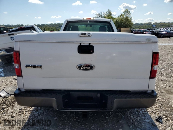 2005 Ford F-150 XL with VIN 1FTRF12W55NB55912, listed as a Copart auction lot 73180894 with 154,232 mi miles and Salvage Title. Bid and sale history available at carsss.com. Image 6.