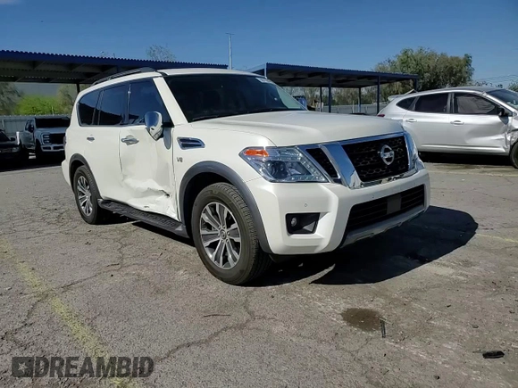 2019 Nissan Armada SL z VIN JN8AY2NDXK9087199, wystawiony jako Copart lot #56715045 z przebiegiem 56 930 mil mil oraz Szkoda całkowita • Salvage title. Historia ofert i sprzedaży dostępna na DreamBid. Obrazek 14.