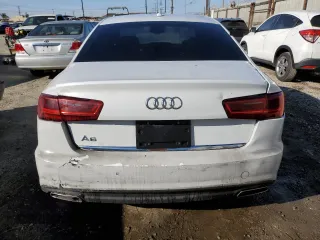 2018 Audi A6 Premium Plus with VIN WAUD8AFC1JN007252, listed as a Copart auction lot 46547795 with 78,980 mi miles and Salvage Title. Bid and sale history available at carsss.com. Image 6.