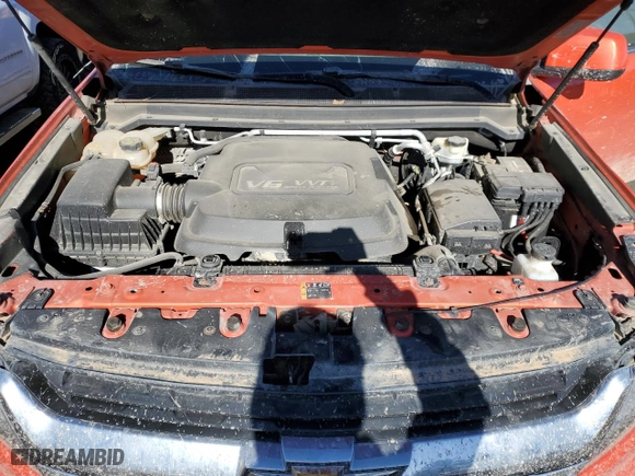 2016 Chevrolet Colorado 4WD LT with VIN 1GCGTCE37G1351955, listed as a Copart auction lot 44261895 with 75,831 mi miles and Salvage Title. Bid and sale history available at carsss.com. Image 12.
