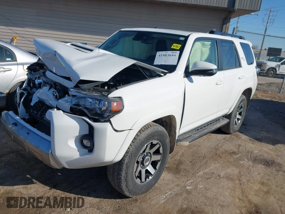 2024 Toyota 4Runner TRD Off Road with VIN JTERU5JR8R6217050, listed as a IAAI auction lot 41983644 with 27,811 mi miles and . Bid and sale history available at DreamBid. Image 18.