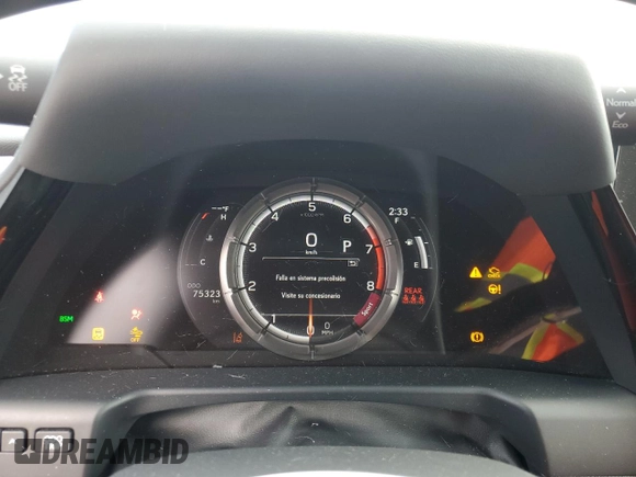 2022 Lexus ES 350 F Sport with VIN 58AGZ1B11NU126002, listed as a Copart auction lot 77731814 with 75,323 mi miles and Non repairable. Bid and sale history available at DreamBid. Image 9.