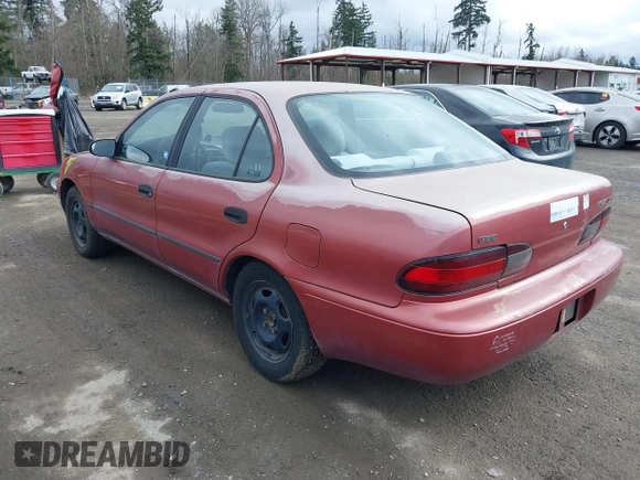 1997 Geo Prizm z VIN 1Y1SK5268VZ435011, wystawiony jako IAAI lot #41708659 z przebiegiem 179 316 mil mil oraz . Historia ofert i sprzedaży dostępna na DreamBid. Obrazek 3.