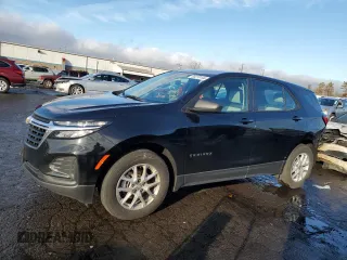 2024 Chevrolet Equinox LS z VIN 3GNAXSEG4RL149858, wystawiony jako Copart lot #85273144 z przebiegiem 37 830 mil mil oraz Szkoda całkowita • Salvage title. Historia ofert i sprzedaży dostępna na DreamBid. Obrazek 1.