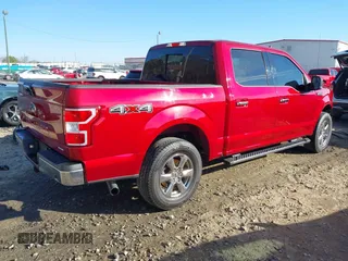 2018 Ford F-150 XL with VIN 1FTEW1EP0JKF76516, listed as a IAAI auction lot 41895251 with 61,348 mi miles. Bid and sale history available at carsss.com. Image 4.