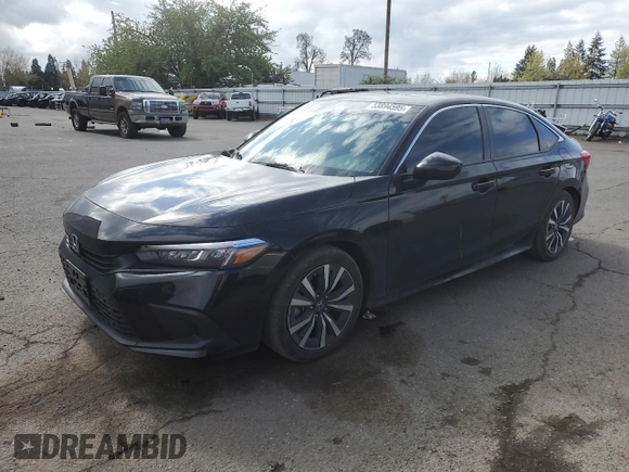 2023 Honda Civic EX с VIN 2HGFE1F7XPH303347, выставлен на аукционе Copart как лот 53894595 с пробегом 30 126 миль миль и Списание • Salvage title. История ставок и продаж доступна на DreamBid. Изображение 1.