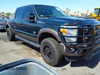 2015 Ford F-250 Lariat with VIN 1FT7W2BT9FEC36528, listed as a IAAI auction lot 42358471 with 157,487 mi miles and . Bid and sale history available at DreamBid. Image 1.