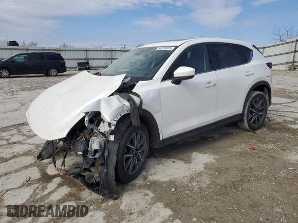 2018 Mazda CX-5 Grand Touring with VIN JM3KFBDM0J0301330, listed as a Copart auction lot 50370335 with 0 mi miles and Salvage Title. Bid and sale history available at carsss.com. Image 1.