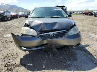 2005 Toyota Corolla CE with VIN 2T1BR32E45C346087, listed as a Copart auction lot 55468275 with 56,442 mi miles and Salvage Title. Bid and sale history available at DreamBid. Image 5.