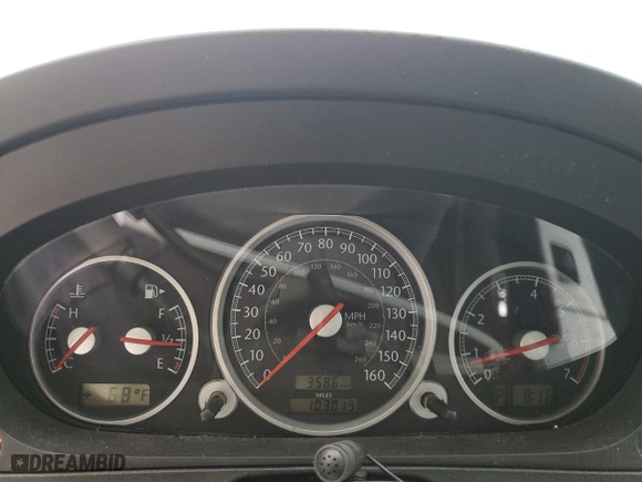 2005 Chrysler Crossfire Limited with VIN 1C3AN65L35X038546, listed as a Copart auction lot 67074124 with 103019 miles and Salvage Title. Bid and sale history available at carsss.com. Image 9.
