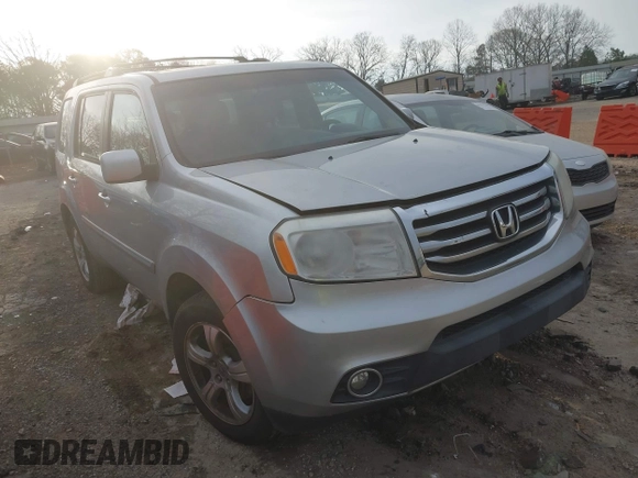 2012 Honda Pilot EX-L with VIN 5FNYF3H5XCB041485, listed as a IAAI auction lot 41796722 with 162,091 mi miles. Bid and sale history available at carsss.com. Image 1.