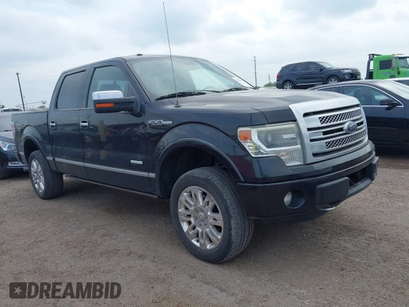 2013 Ford F-150 XL with VIN 1FTFW1ET5DFA73563, listed as a IAAI auction lot 42124436 with 239,667 mi miles. Bid and sale history available at carsss.com. Image 1.