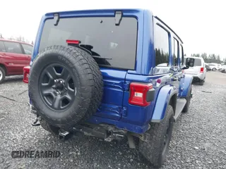 2019 Jeep Wrangler Unlimited Sahara with VIN 1C4HJXEG2KW609315, listed as a IAAI auction lot 41144404 with 55,266 mi miles and . Bid and sale history available at DreamBid. Image 4.