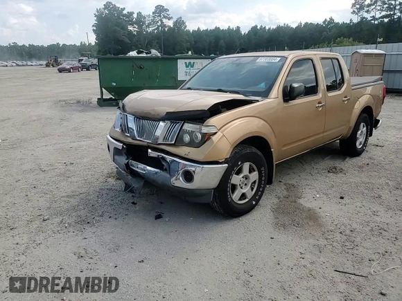2005 Nissan Frontier SE with VIN 1N6AD07U05C438697, listed as a Copart auction lot 67303004 with Not provided miles and Salvage title. Bid and sale history available at DreamBid. Image 11.