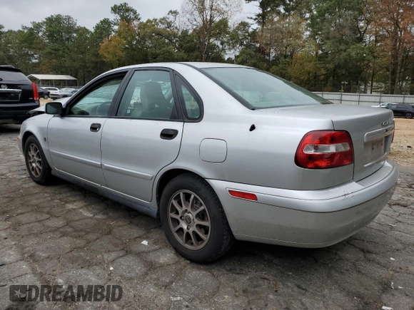 2003 Volvo S40 with VIN YV1VS29543F926911, listed as a Copart auction lot 79765844 with 90,841 mi miles and Salvage Title. Bid and sale history available at carsss.com. Image 2.