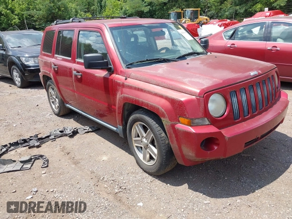2008 Jeep Patriot Sport with VIN 1J8FT28W28D593587, listed as a IAAI auction lot 42563483 with 340,431 mi miles and . Bid and sale history available at DreamBid. Image 1.