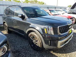 2023 Kia Telluride SX X-Line with VIN 5XYP5DGC7PG387559, listed as a Copart auction lot 73749914 with 15,971 mi miles and Non repairable. Bid and sale history available at DreamBid. Image 4.