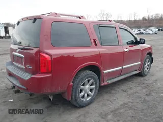 2006 Infiniti QX56 with VIN 5N3AA08A16N800528, listed as a IAAI auction lot 41716295 with 258,219 mi miles. Bid and sale history available at carsss.com. Image 4.