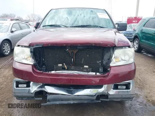 2005 Ford F-150 XLT with VIN 1FTPX12595FA43412, listed as a IAAI auction lot 41902118 with 198,025 mi miles. Bid and sale history available at carsss.com. Image 6.