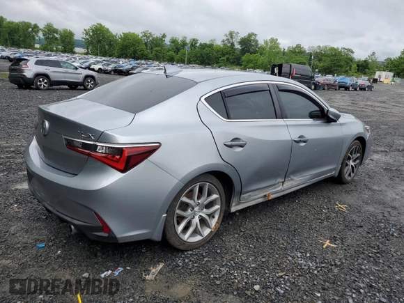 2019 Acura ILX Premium with VIN 19UDE2F71KA014829, listed as a Copart auction lot 58769395 with 52,209 mi miles and Salvage title. Bid and sale history available at DreamBid. Image 3.
